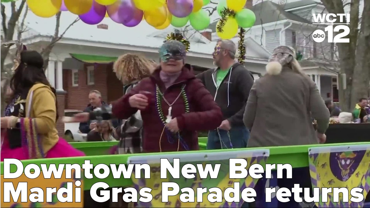 Downtown New Bern Mardi Gras Parade returns Saturday with new route and block party