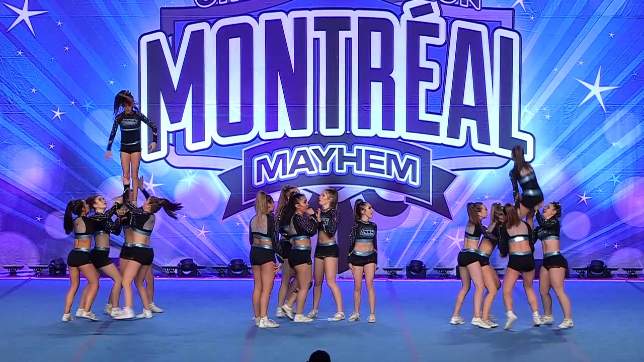 Black Widow Cheer Gym Crush   Senior 3