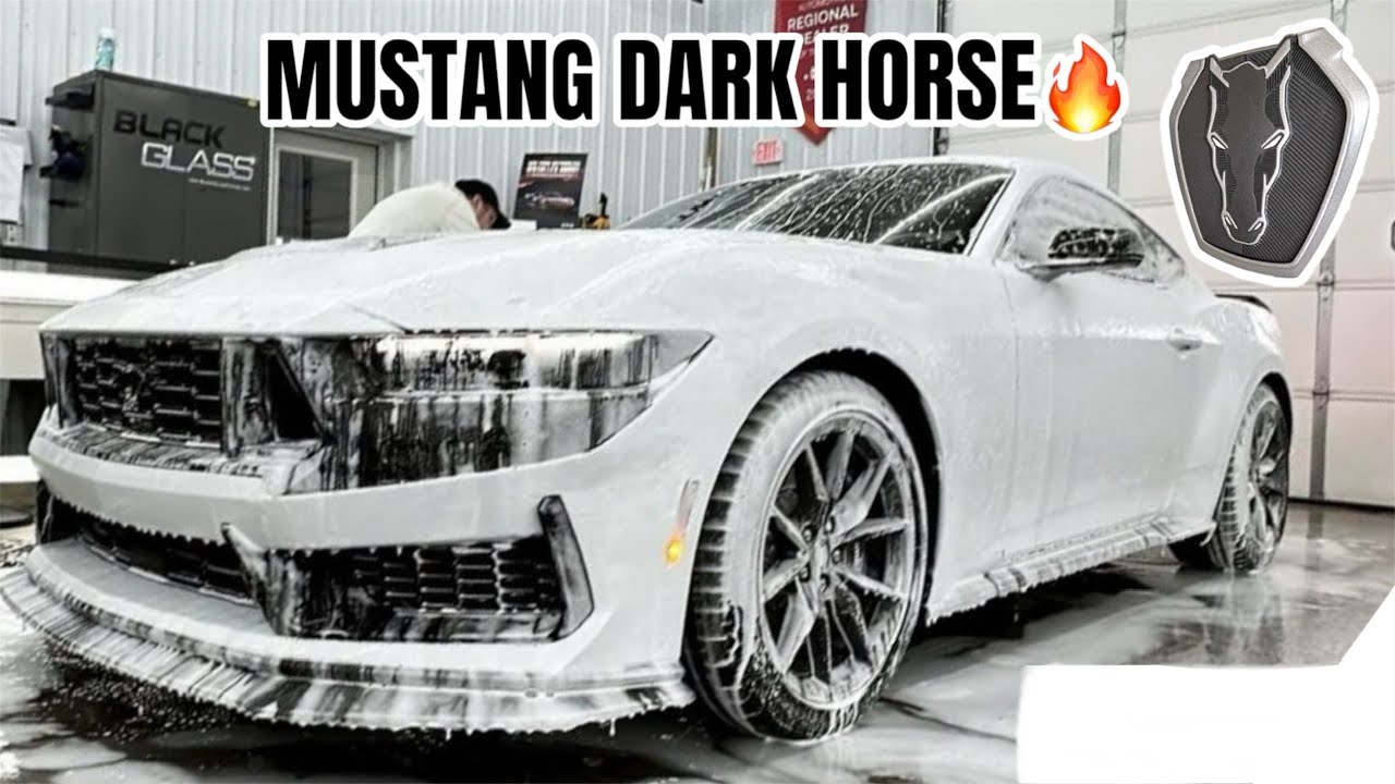 Driving 3 Hours In The *SNOW* To Modify My "2024 Mustang DARK HORSE (S650)"!?! | This Was Insane....