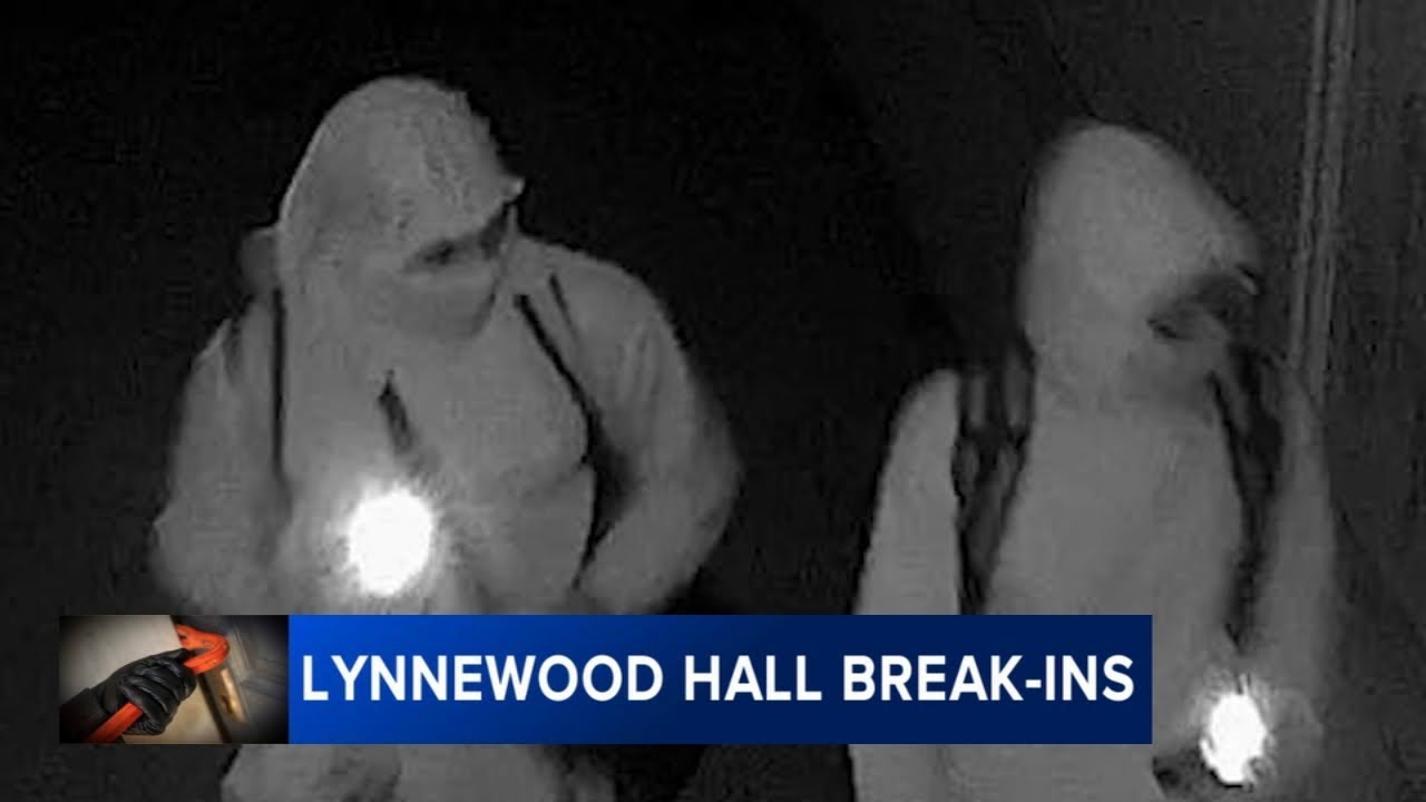 Police search for suspects wanted for burglaries at historic mansion