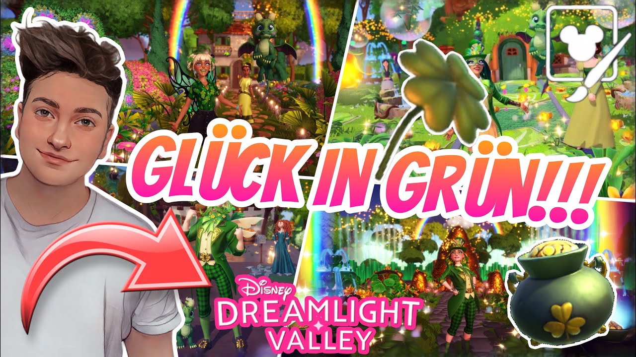 KLEEBLÄTTER & REGENBÖGEN bis zum ABWINKEN!!! 🤩 | Eure Grün Dreamsnaps | Disney Dreamlight Valley