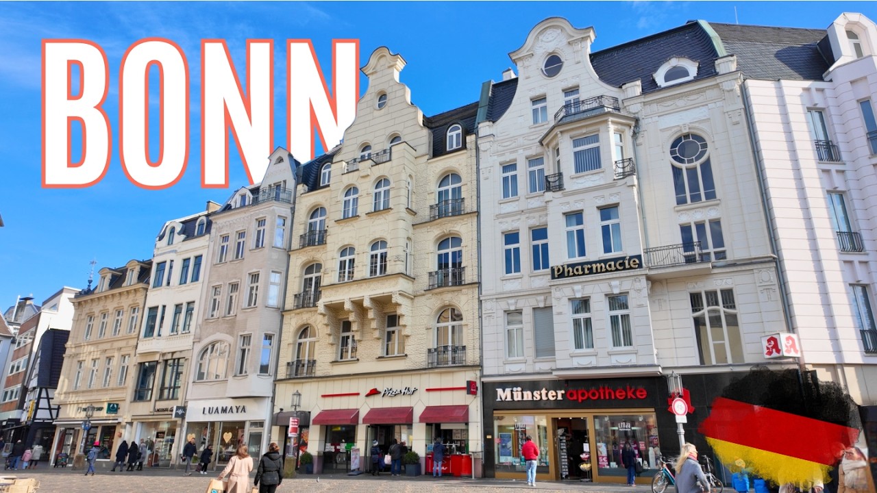 BONN: qué ver y qué hacer en la antigua CAPITAL de ALEMANIA 🇩🇪🎵