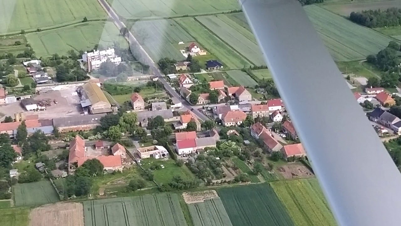 Jarosław gm. Udanin z samolotu