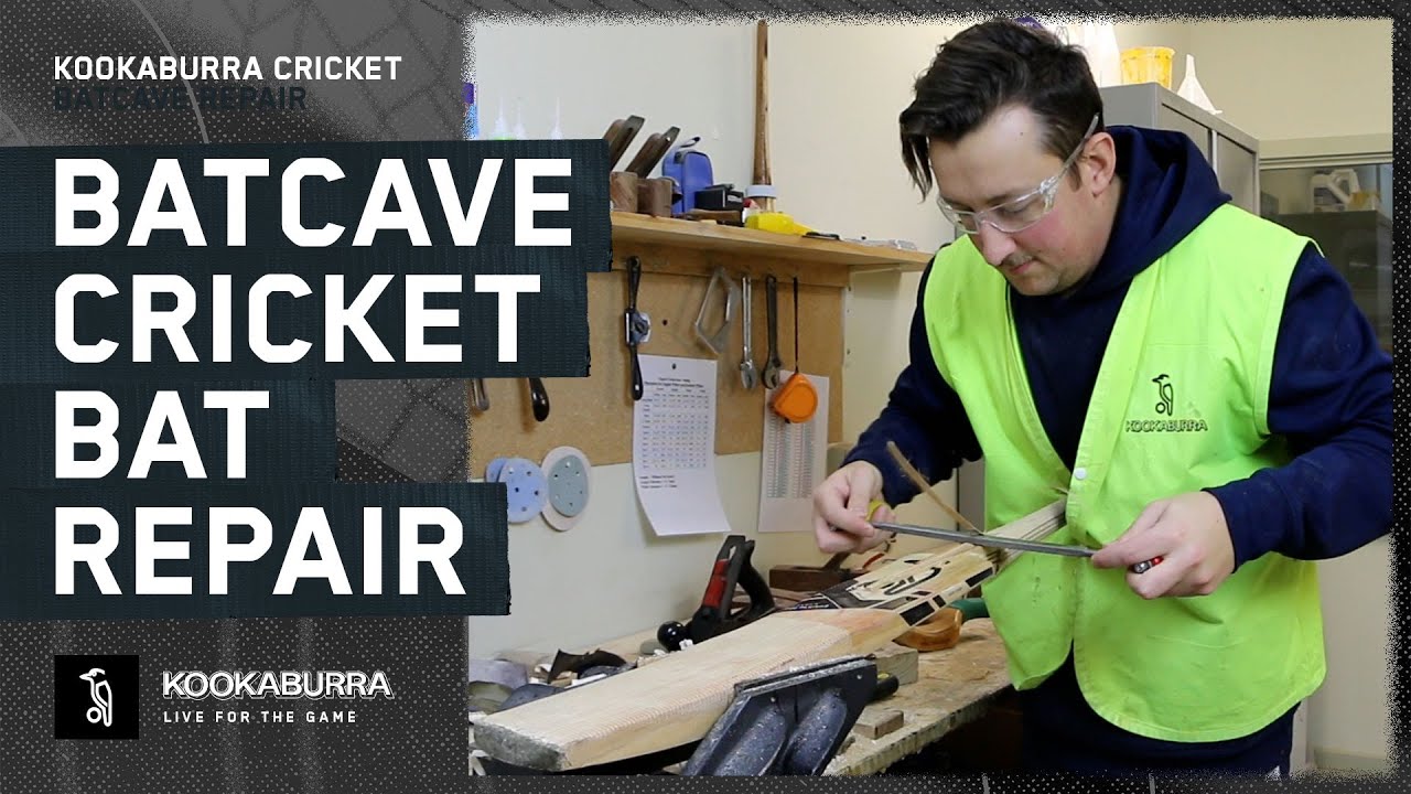 Repairing Nathan McSweeney's Cricket Bat | Kookaburra Cricket Bat Repair Ep. 2