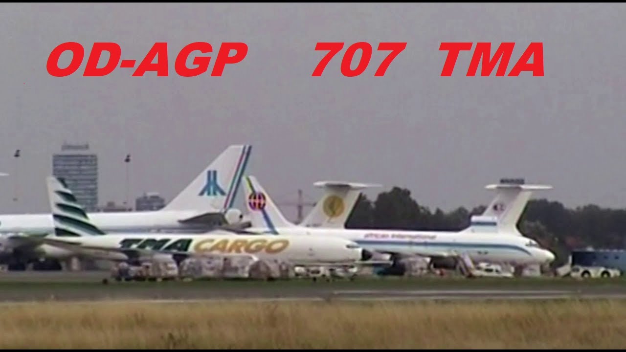 BOEING 707, TMA  , OD-AGP Trans Mediterranean Airlines , EBOS
