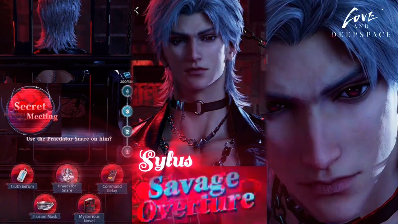 Sylus Love and Deepspace | Secret Meeting | Savage Overture♥️♥️