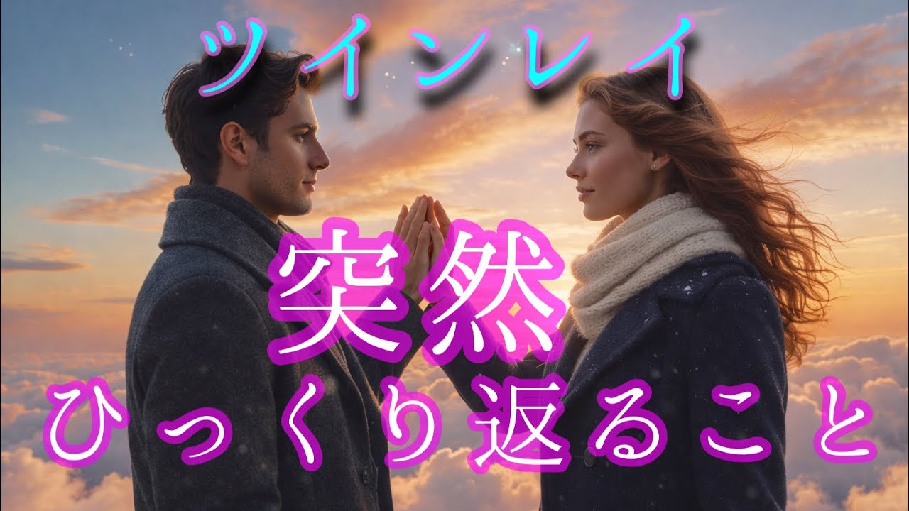 ✨不安は覆るでしょう✨【ツインレイリーディング】