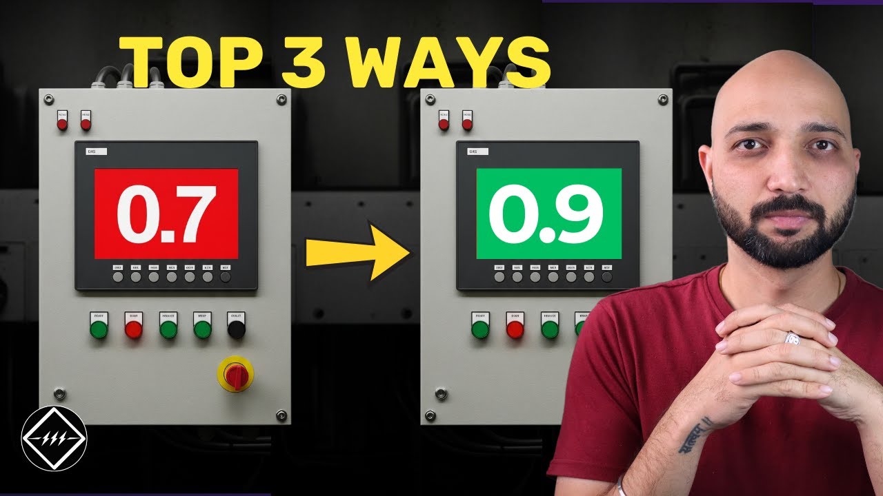 How to improve Power Factor ? Top 3 ways explained