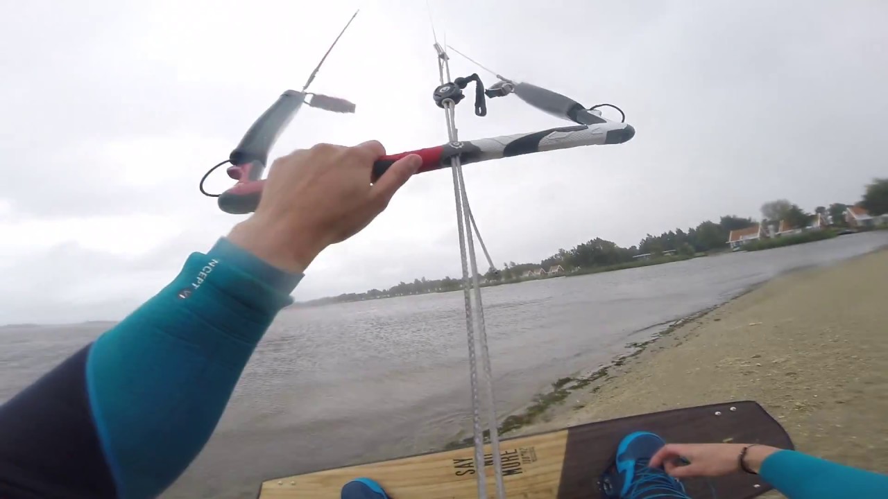 KITEBOARDING - a sweet sesh in the polder
