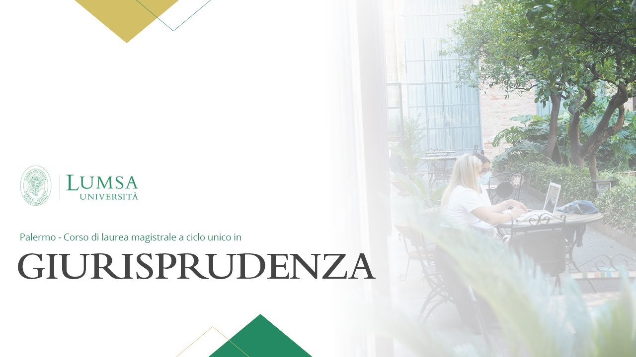Giurisprudenza - Laurea Magistrale a Ciclo Unico LMG-01 - Palermo