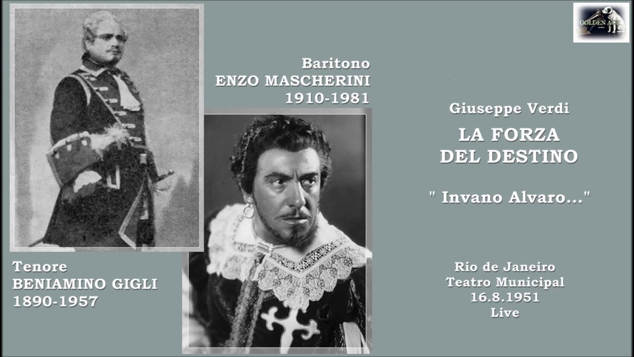 BENIAMINO GIGLI e ENZO MASCHERINI - La forza del destino 