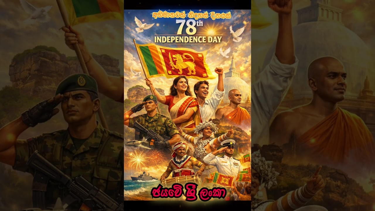 78th Independence Day of Sri Lanka | 78 වන නිදහස් දිනය | Sri Lanka Abhimana | ශ්‍රී ලංකා අභිමාන