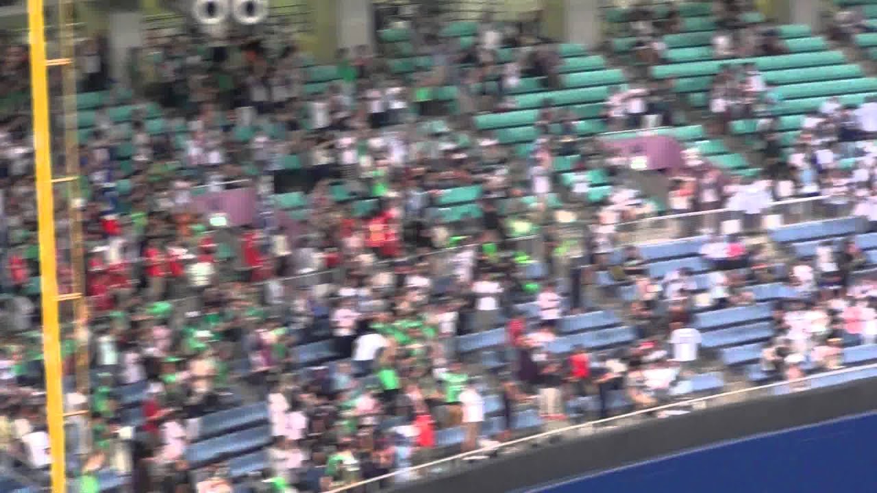 2015.9.13 中日ドラゴンズ×東京ヤクルトスワローズ エール交換