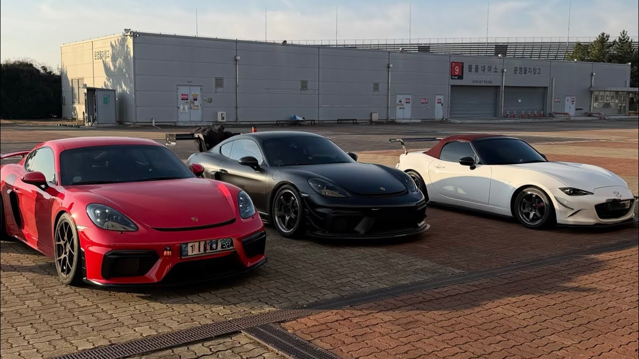 porsche gt4 영암상설 1.21.00