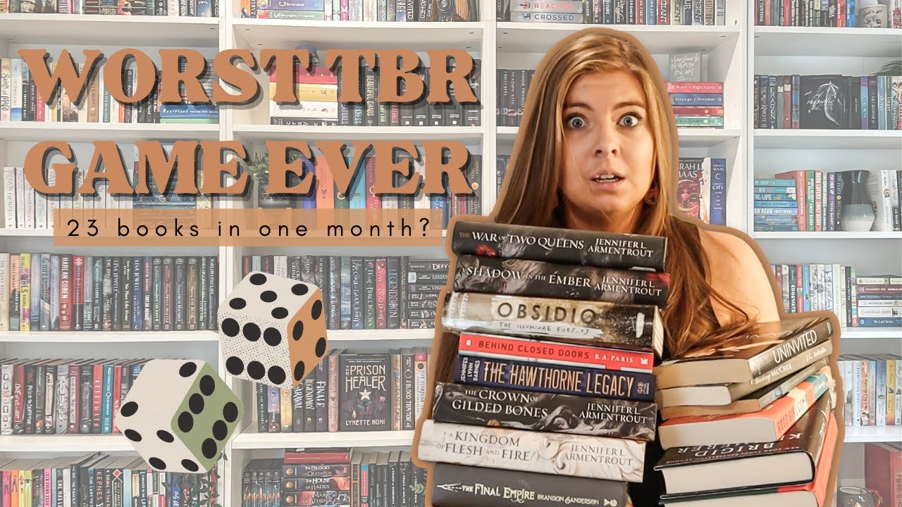 I have to read 23 books in one month…| August TBR Game | My Longest TBR Yet