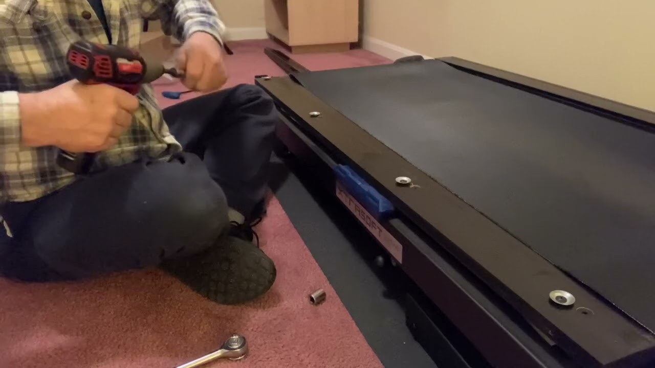 Xterra treadmill walk belt installation