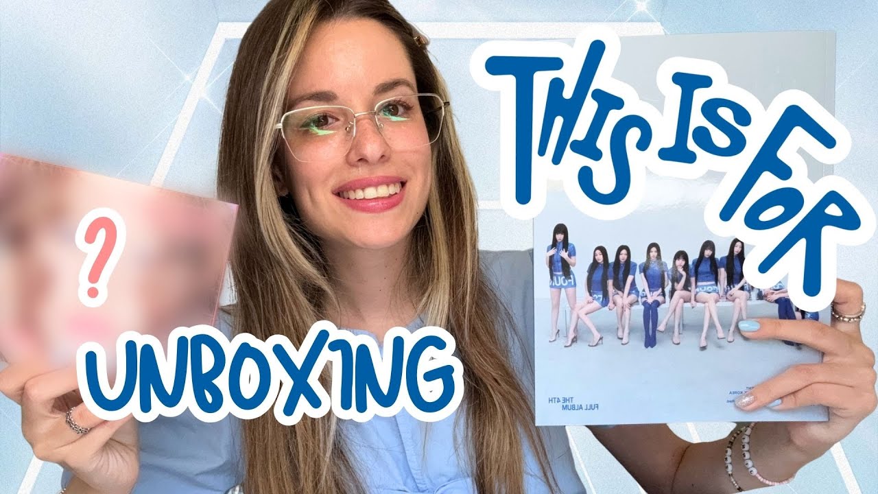 15 photcard in un solo album 💙 Unboxing TWICE - THIS IS FOR album (standard e digipack)