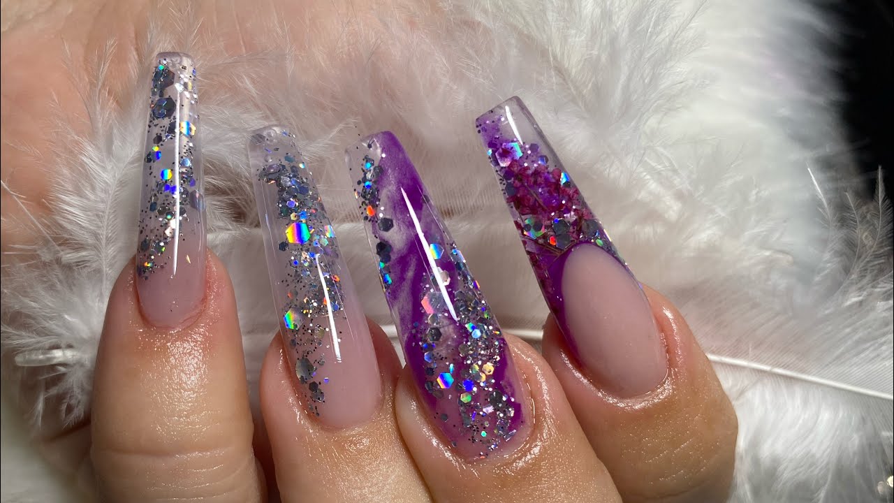 Uñas Acrílicas Coffin/Tips Perfectos