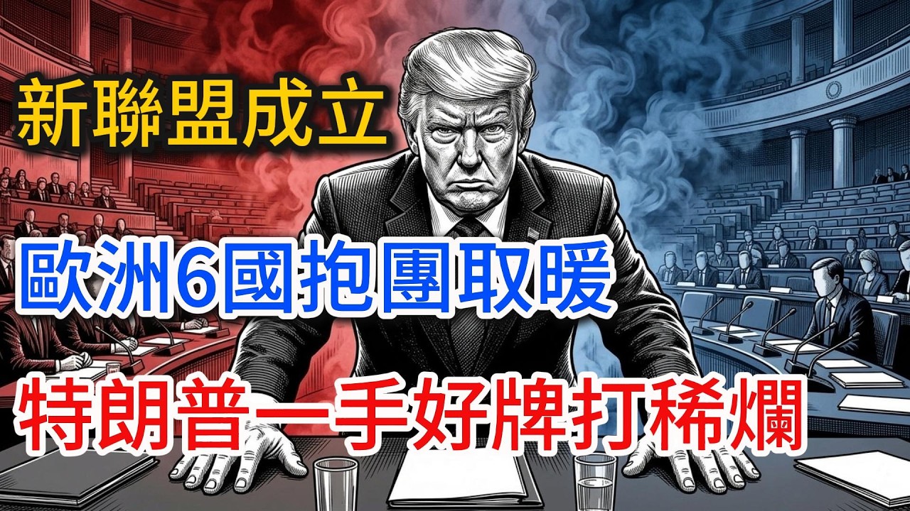 歐洲6國要建新群，4大美國盟友倒向中國，特朗普這次失算了