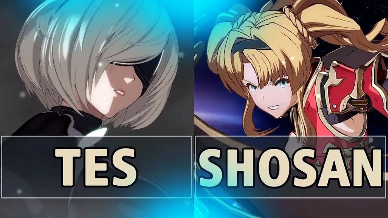 GBVSR: 🔥Tes (2B) Vs Shosan (Zeta)🔥 | High Level Gameplay.