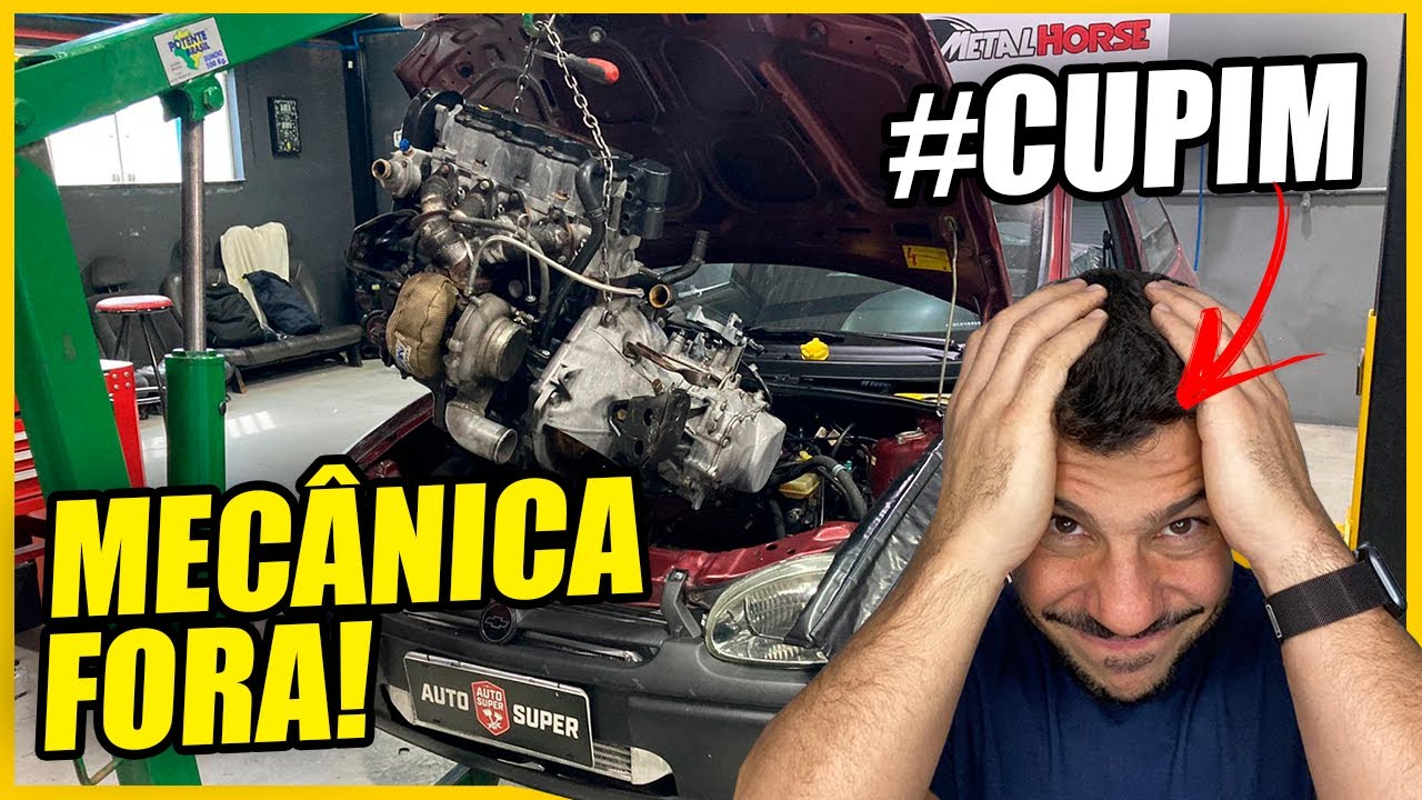 CORSA TURBO Opressor de 500cv😱Assusta até quebrado...kkkk Peças Novas Metal Horse!