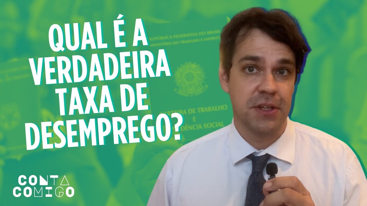 A VERDADEIRA TAXA DE DESEMPREGO | Pedro Nery - Conta Comigo Podcast #03