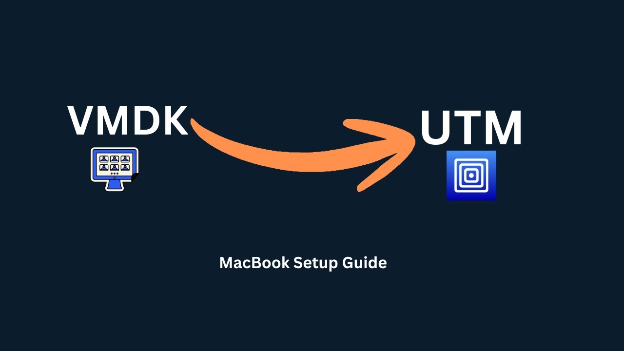 How to Install a VMDK File on UTM (MacBook / macOS) | Step-by-Step Guide