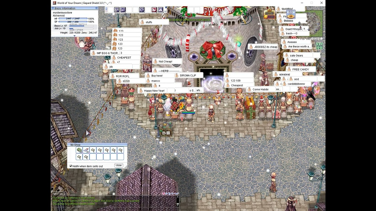 vending in geffen town