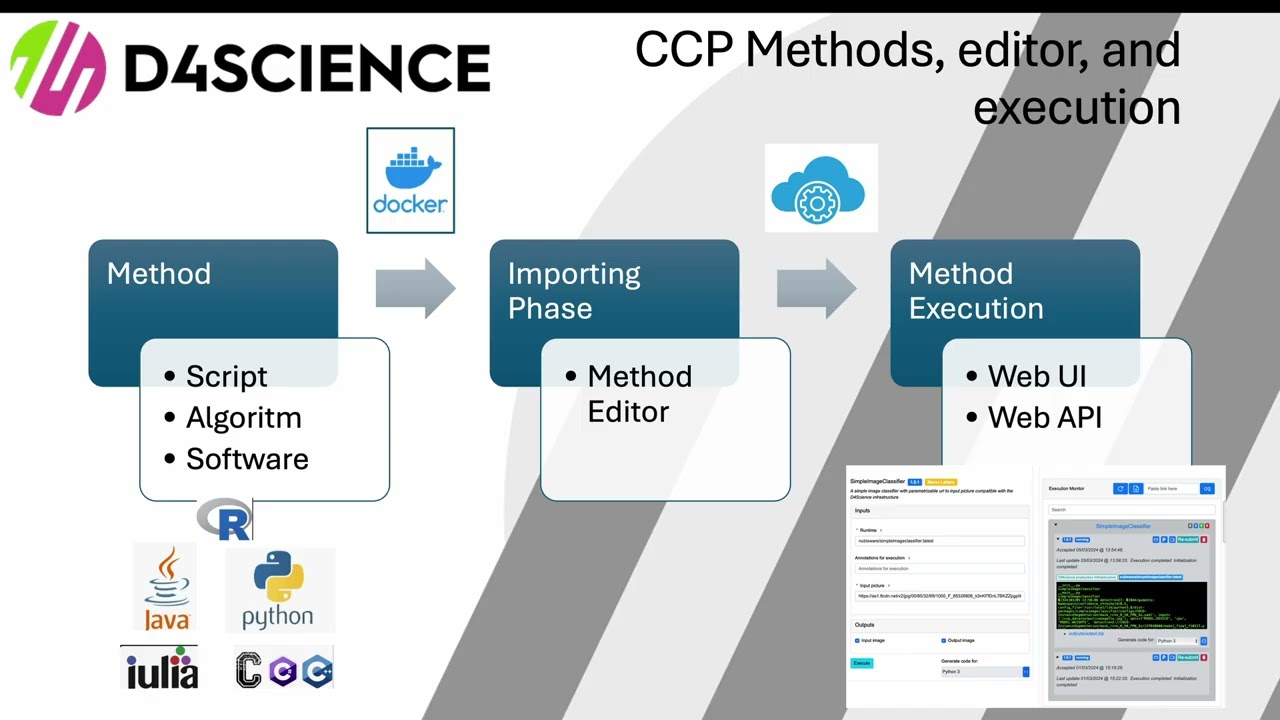 D4Science Data Analytics Platform - theory and hands on session by Alfredo Oliviero