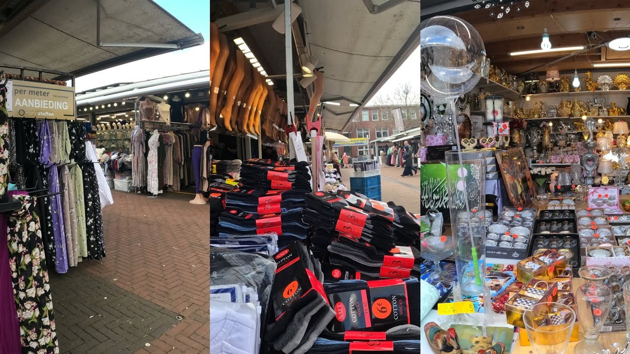 Holland Den haag city haagse markt new vlog 06 maart 2024