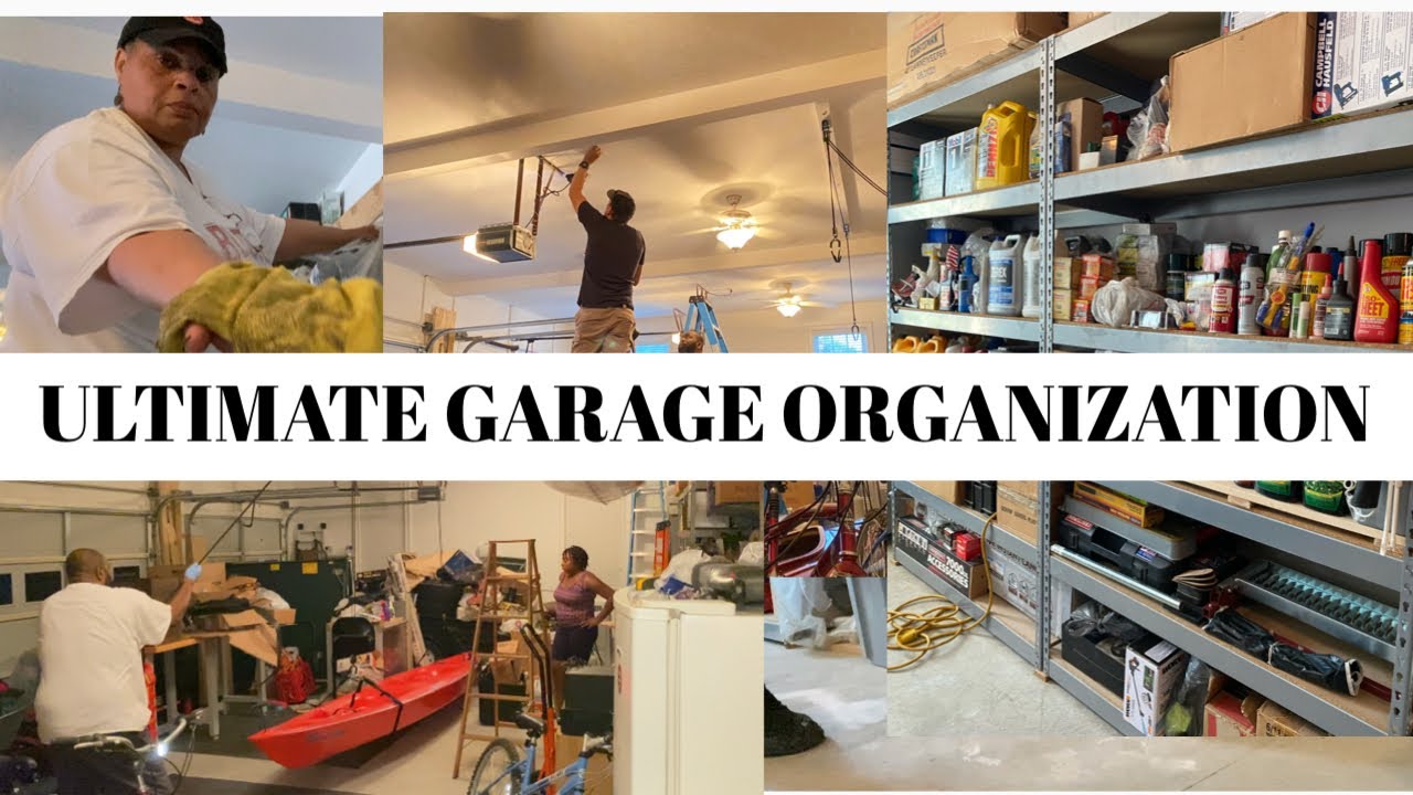 ULTIMATE GARAGE ORGANIZATION | GARAGE ORGANIZATION IDEAS | MASSIVE GARAGE CLEAN OUT #GARAGESTORAGE
