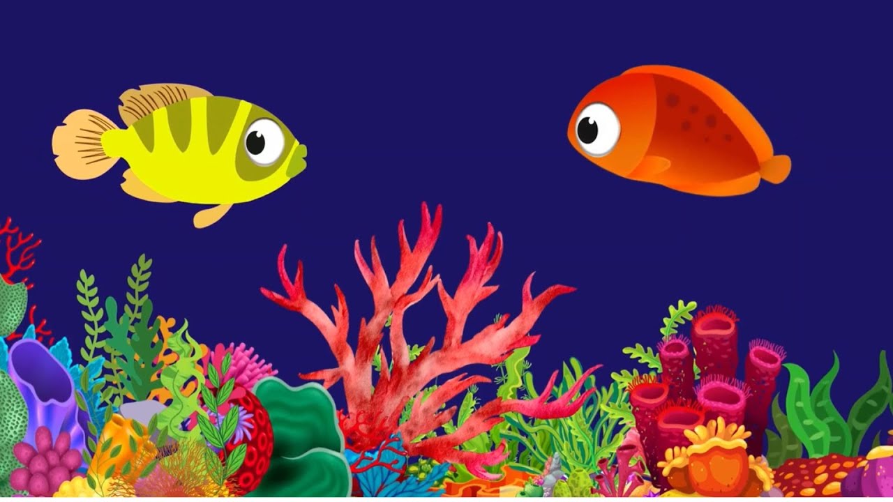 Bedtime Lullaby for Babies, Kids & Parents 😍 Animation🐟Fish lullaby🐟Calming Fishes #351 #babysle