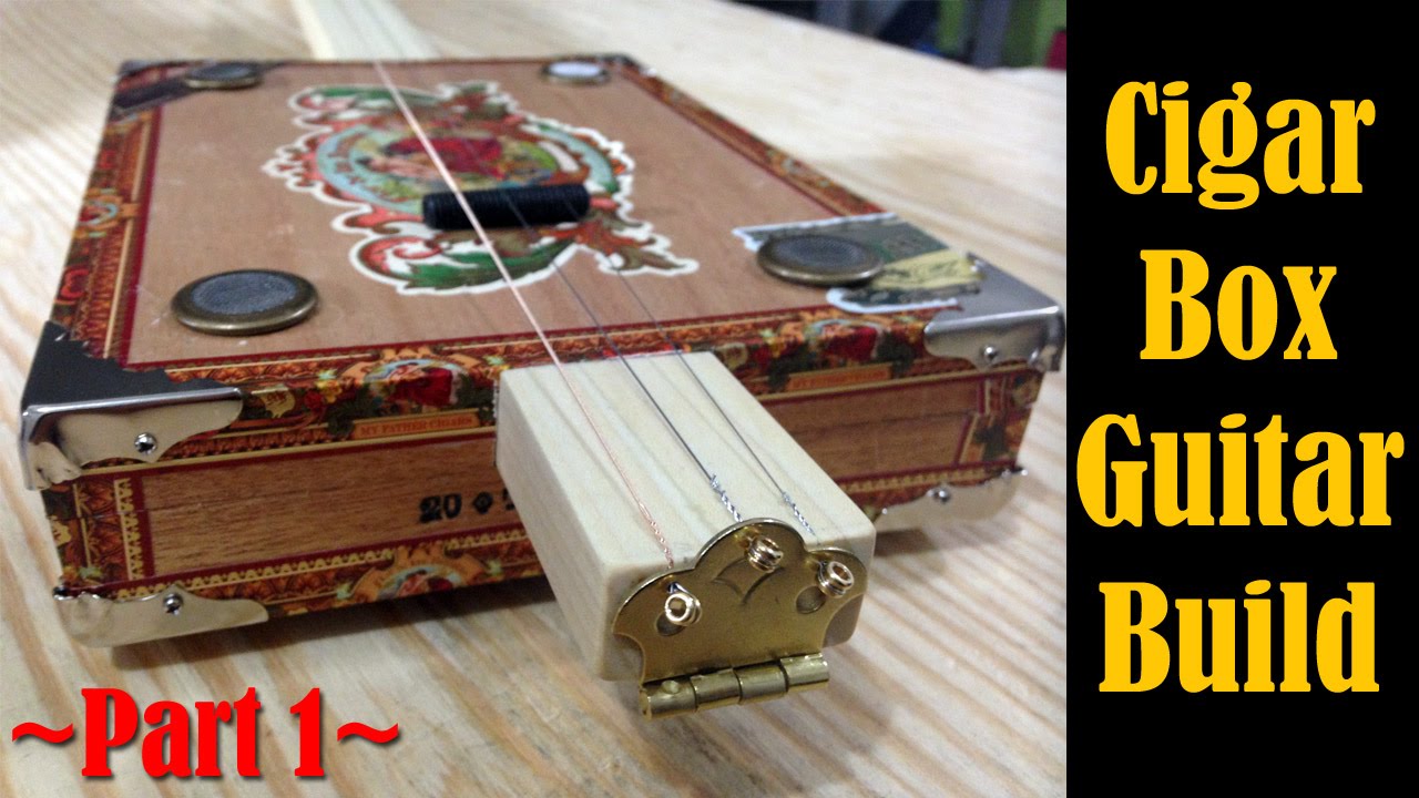 Make A Cigar Box Guitar part 1 | C.B. Gitty Kit