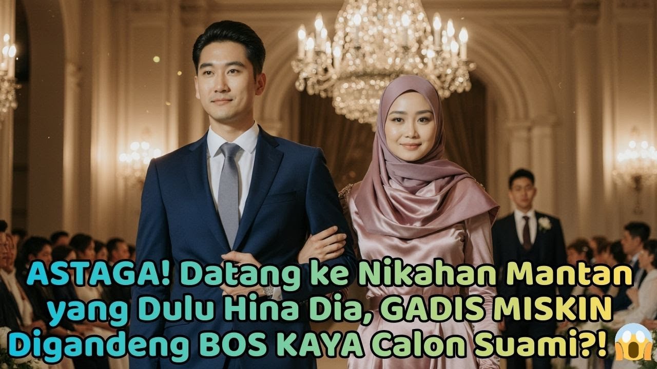 ASTAGA! Datang ke Nikahan Mantan yang Dulu Hina Dia, GADIS MISKIN Digandeng BOS KAYA Calon Suami.