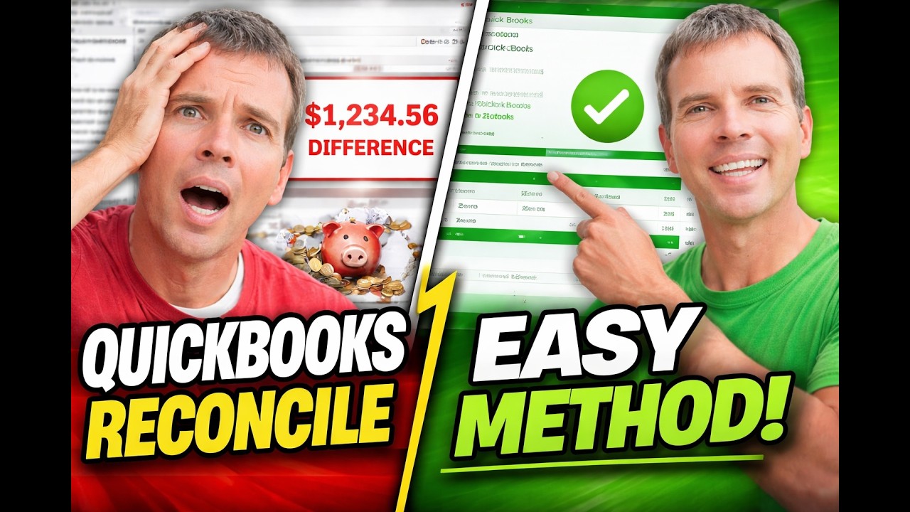 The Simple Way to Reconcile in QuickBooks Without Losing Your Mind
