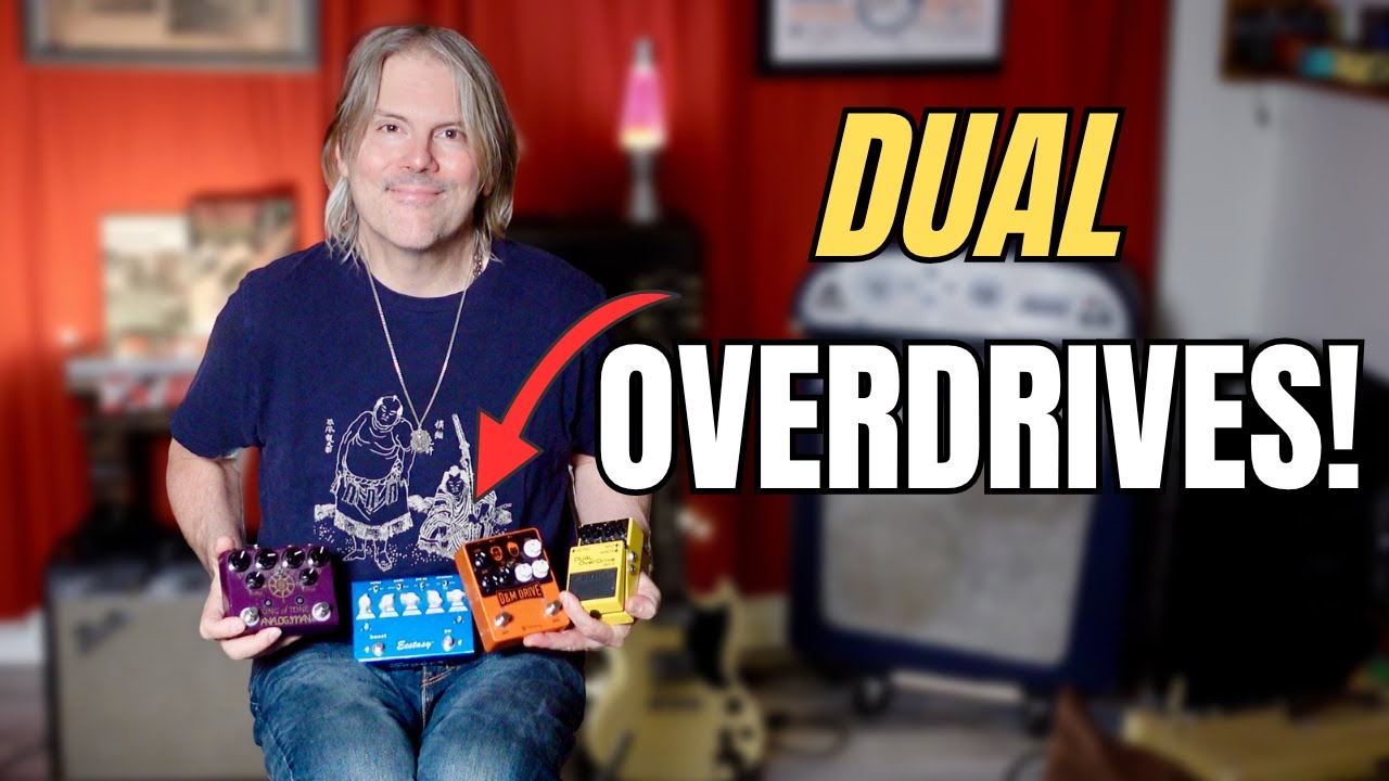 Мои 4 лучших педали DUAL Overdrive: зачем и как я их использую! #guitarpedals #overdrive #guitartone