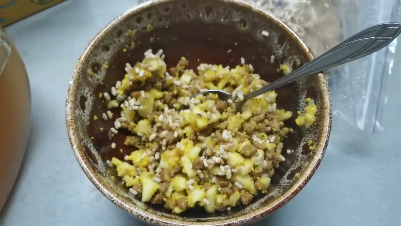 Мешанка за 5мин для иволги, скворца, дроздов, славок.