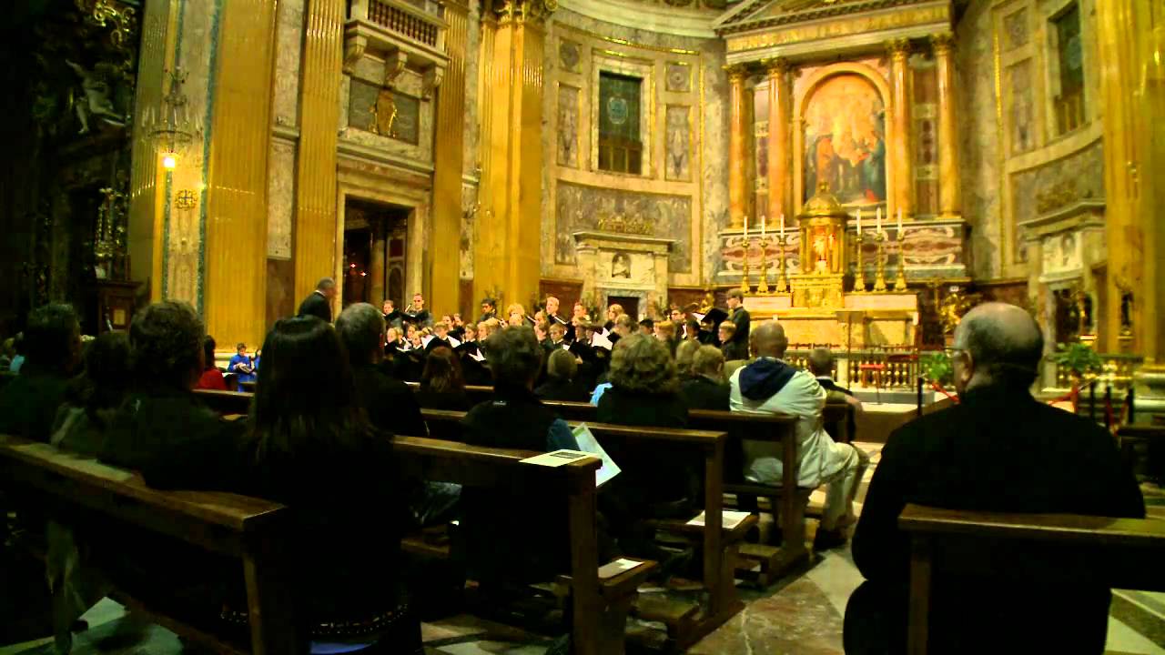 The Madeleine Choir School Perform  In Rome