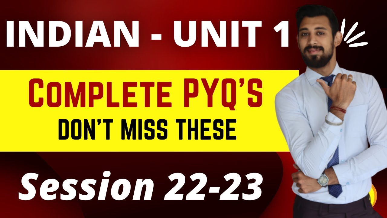 Important Questions | PYQ'S UNIT 1 | Indian eco | Class 12 | Don't Miss these