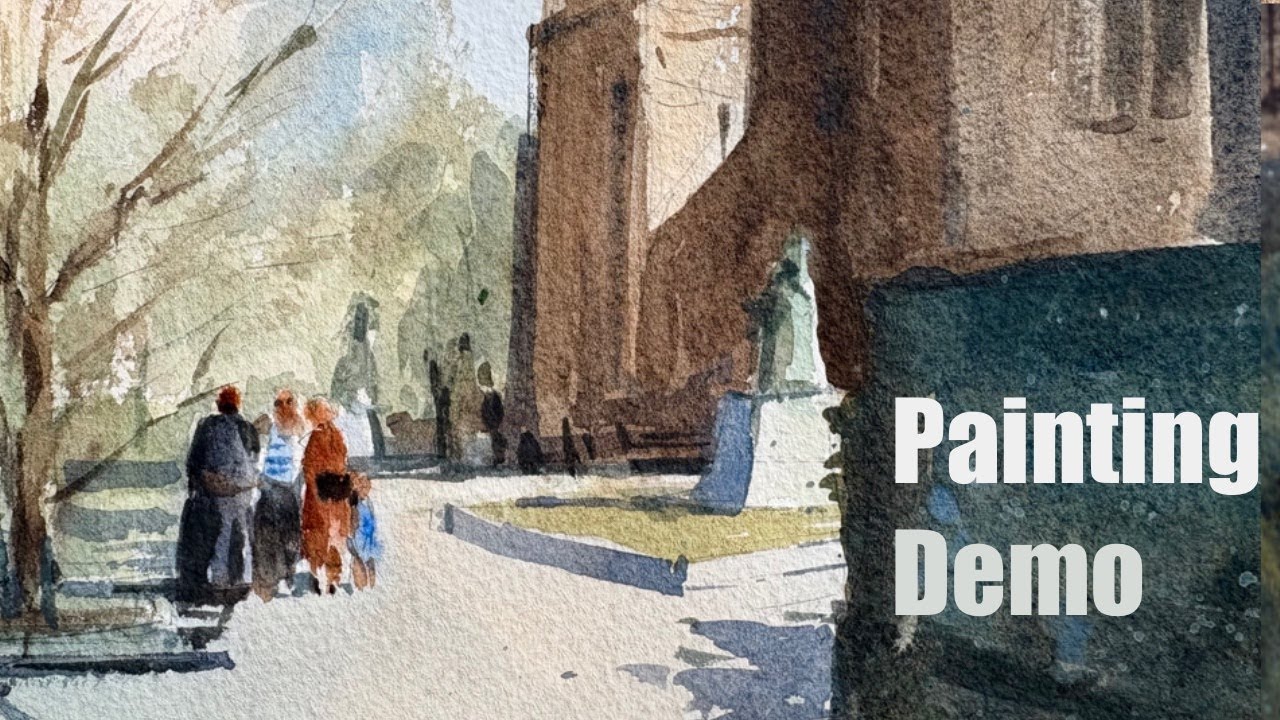 Capturing Sunlight in Watercolor