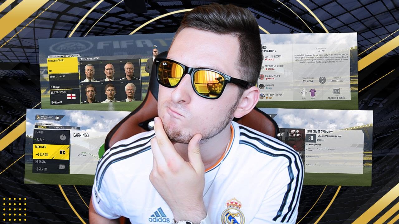 🎉 Fifa 17 - Rozbudowany Tryb Kariery 🎉