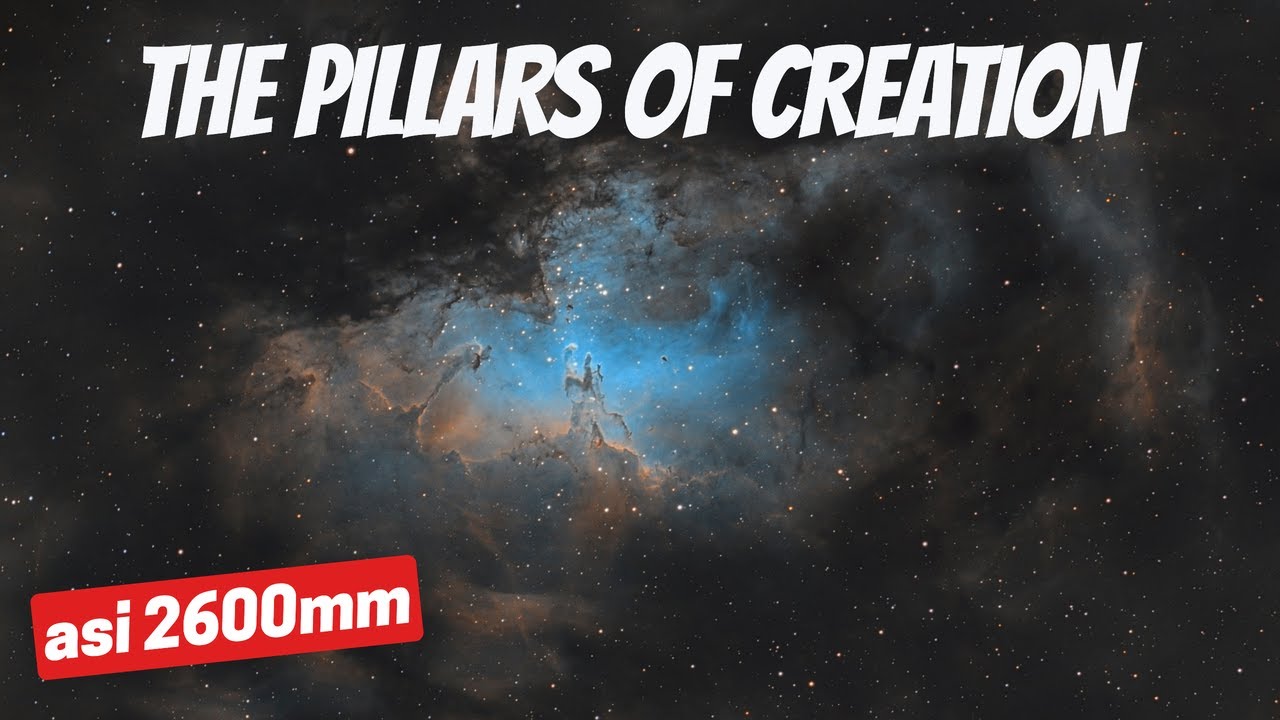 Photographing the iconic Pillars of Creation in the Eagle Nebula - Deep Sky Astrophotography