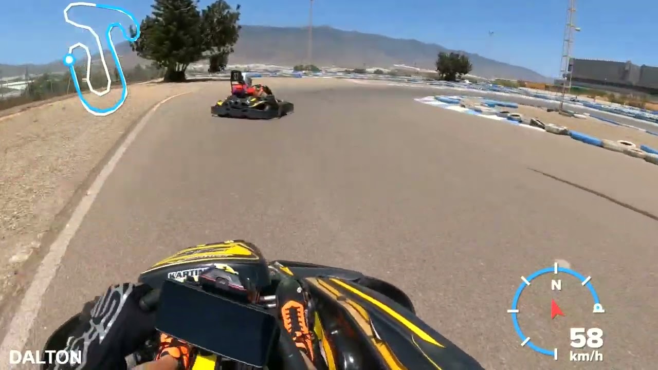 Vuelta rápida Karting Copo.