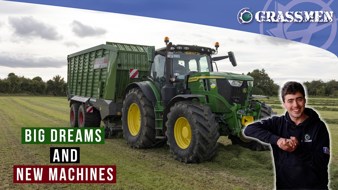 New Cattle Shed Build & 4th Cut Silage Harvest | Boosting Milk Production at John Halton's Farm