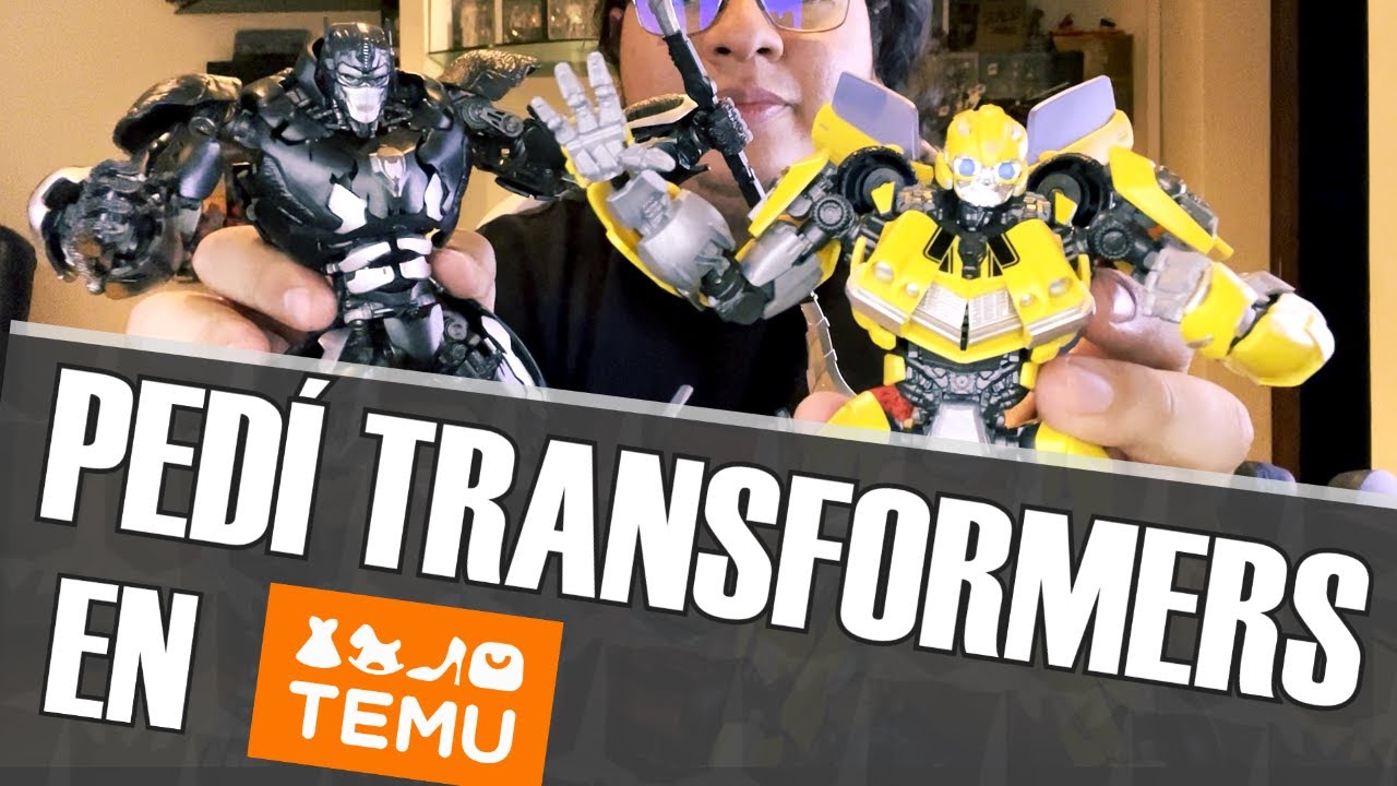 Pedí TRANSFORMERS en TEMU