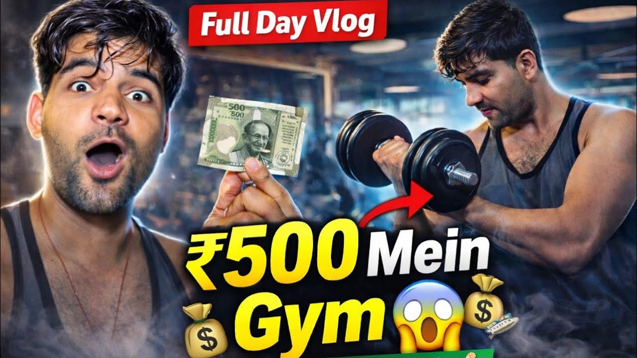 My Daily Routine ₹500 Wali Gym 😅 | Full Day Vlog | Village Life