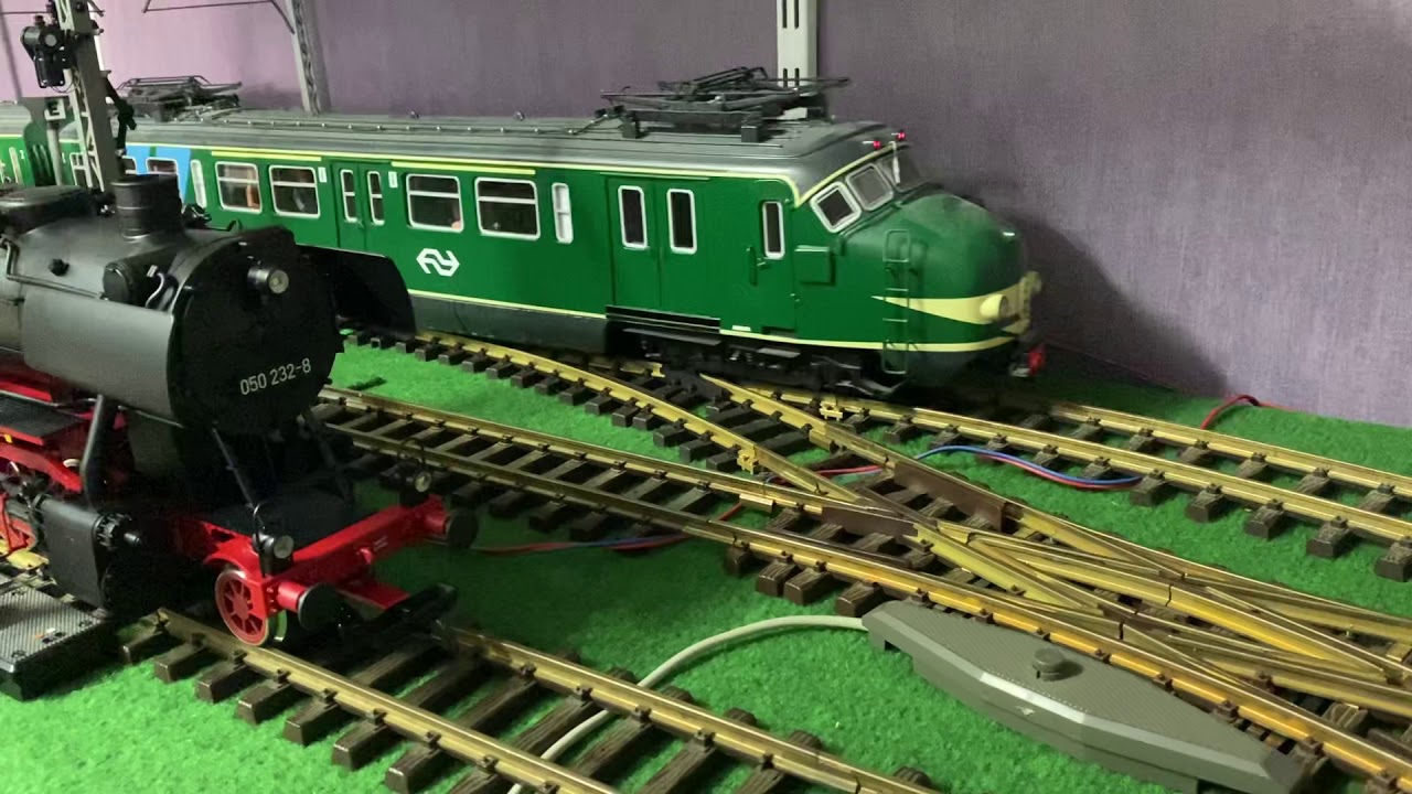 Ns lgb  zolder baan hondekop g scale