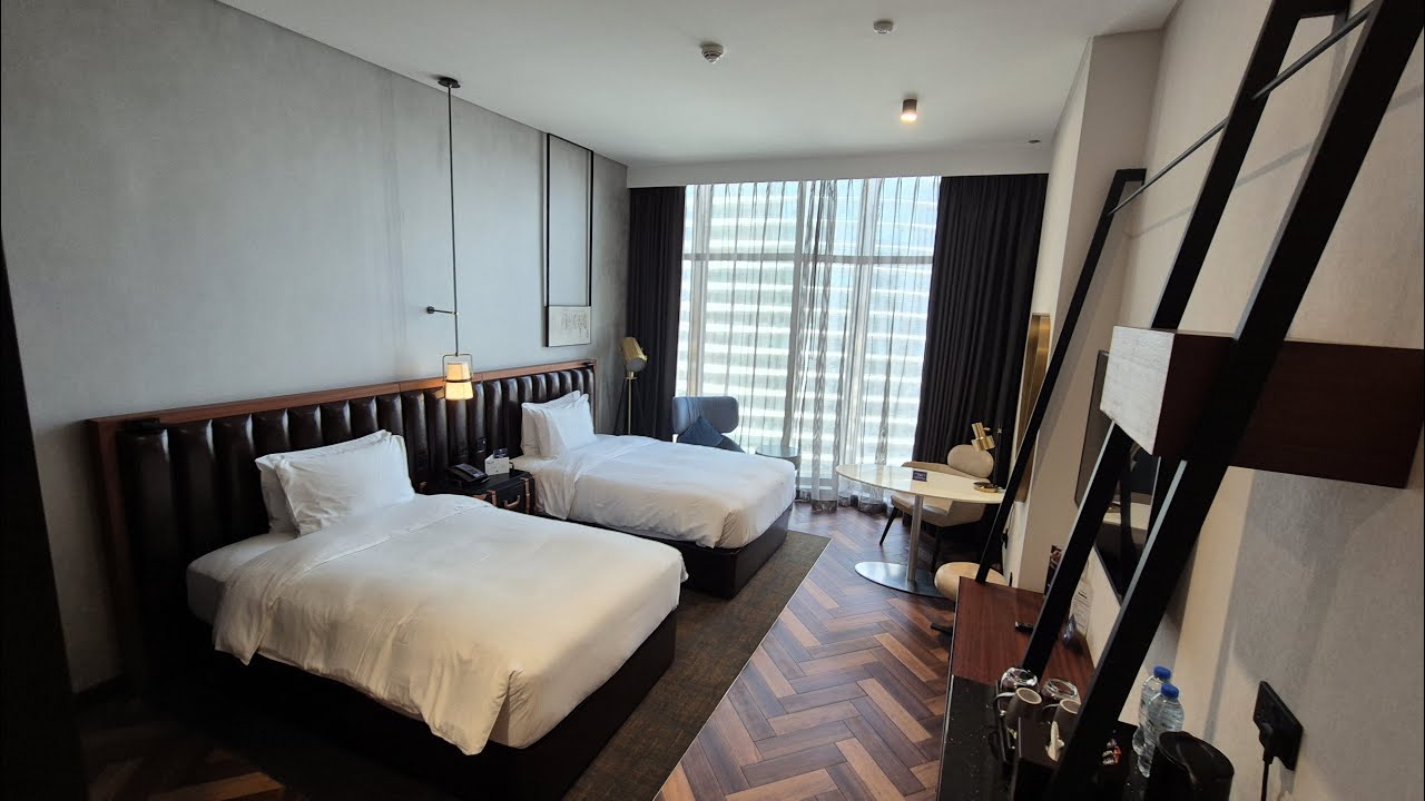 DoubleTree by Hilton Dubai M Square Hotel & Residences 🇦🇪 | Roomtour | Twin Guest Room (1422)