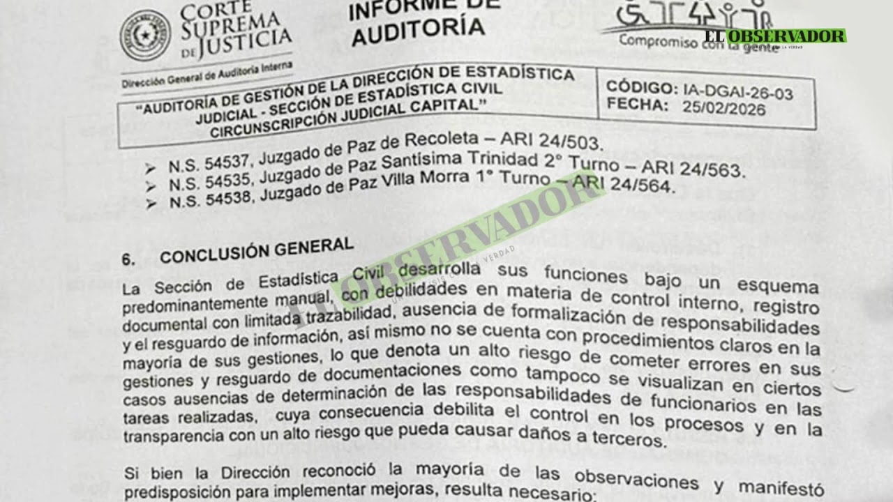 EL OBSERVADOR - CONDUCEN CARLOS BENÍTEZ Y ELVIO FRANCO