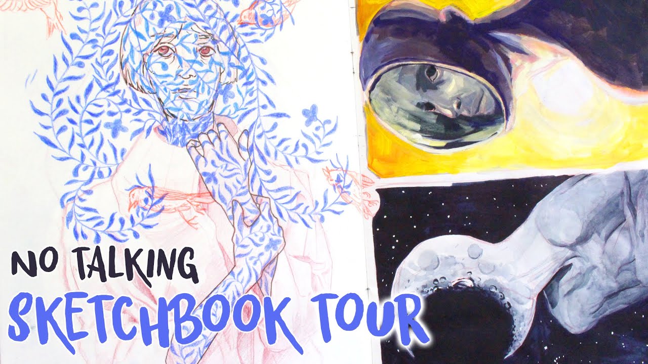 NO TALKING SKETCHBOOK TOUR - 2019 Sketchbook